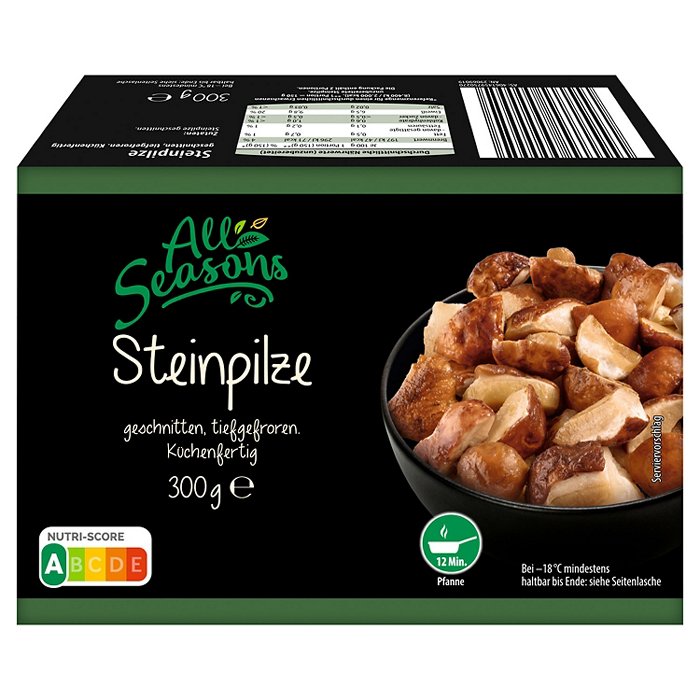 ALL SEASONS Pilzmischung 300 g, Steinpilze