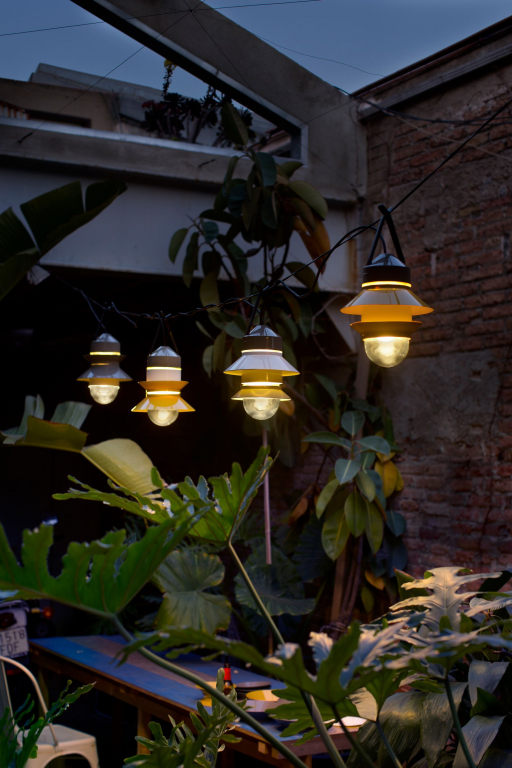 Marset Santorini hanglamp buiten Ø21.2 wit