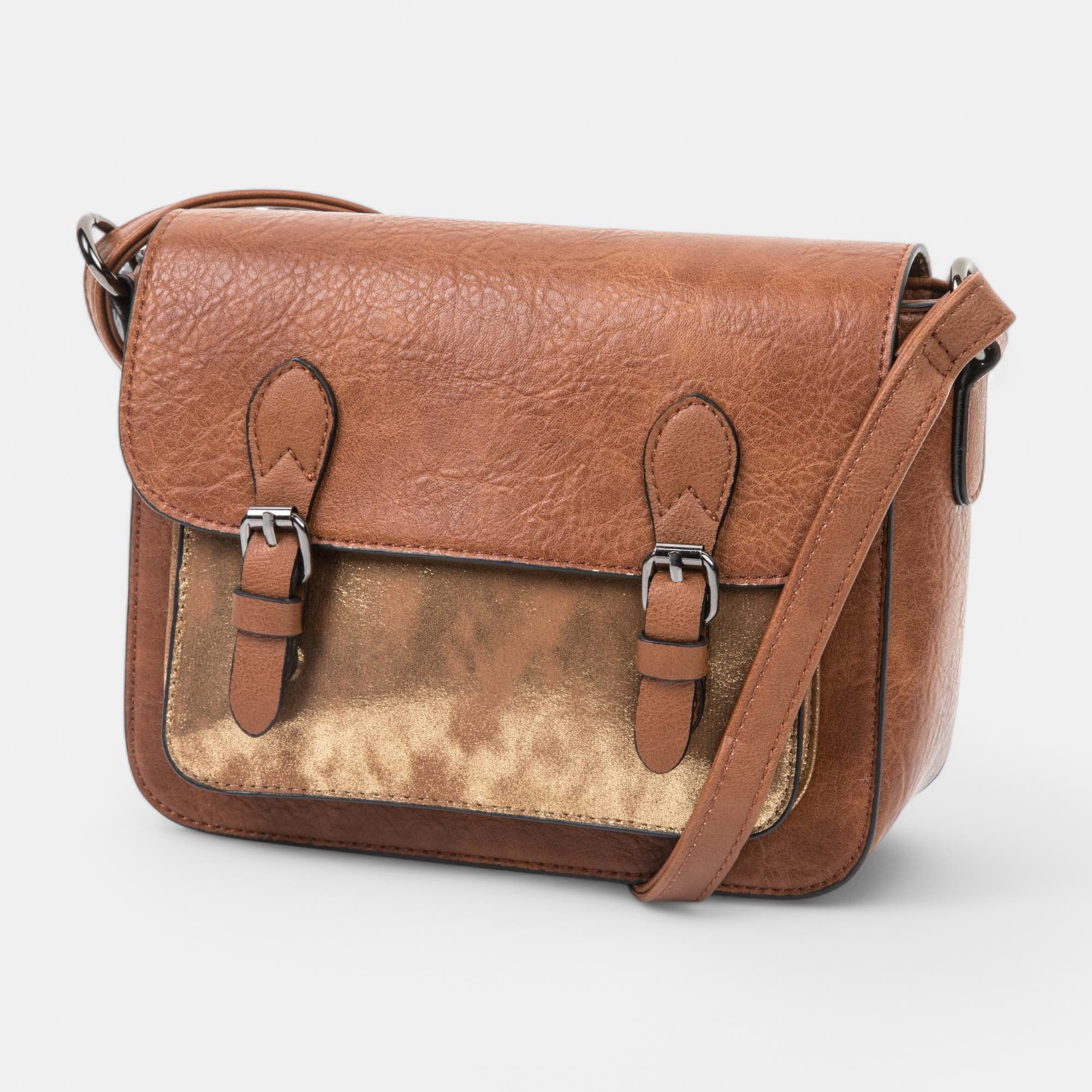 Sac bandoulière cognac