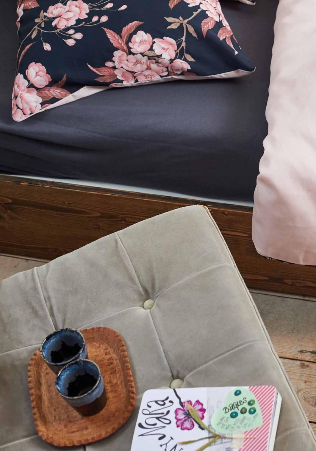 Journey Living Kissenbezug Nara Dusty Pink