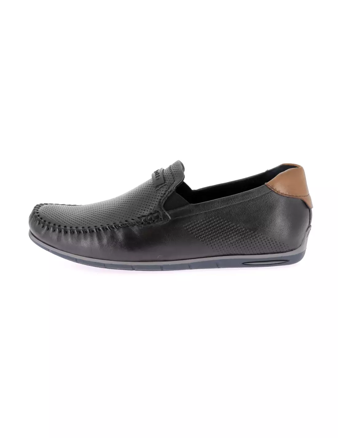 BUGATTI CHESLEY - Bateaux & mocassins DARK/BLUE