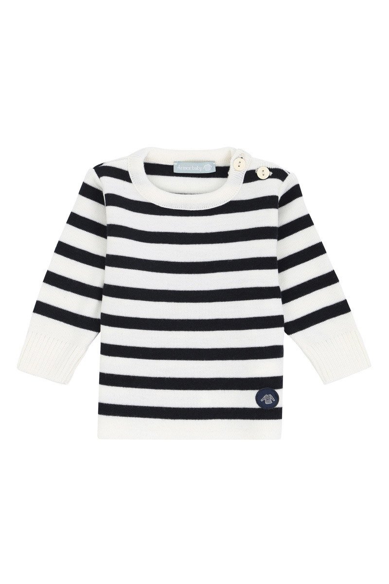 Pull marin rayé 