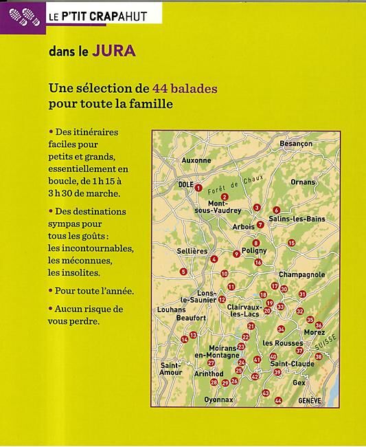 GLENAT - P TIT CRAPAHUT DANS LE JURA