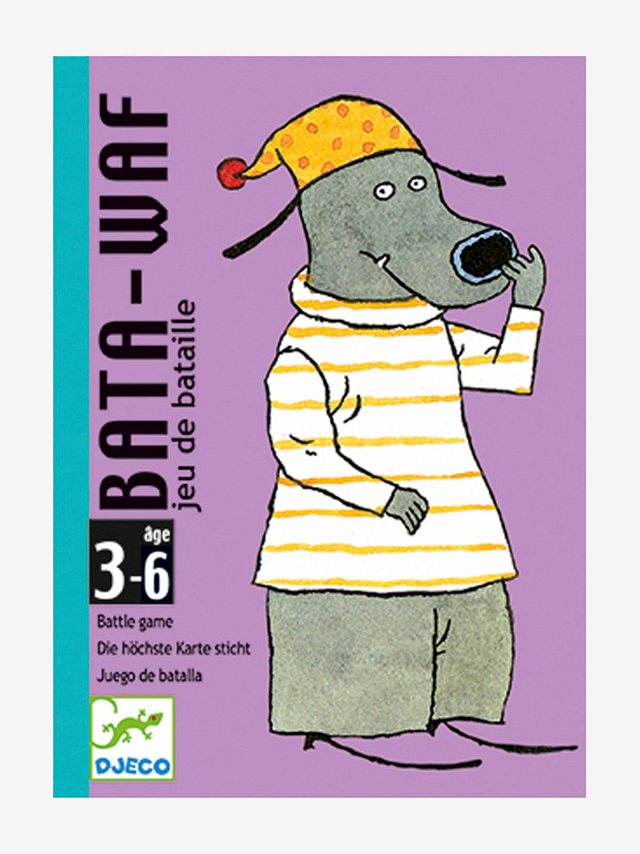 Jogo de batalha Bata-waf DJECO multicolorido