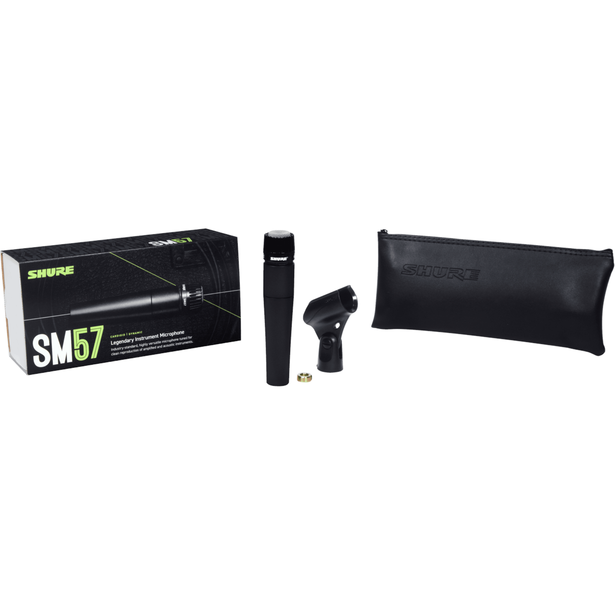 Shure SM57 instrumentmicrofoon set
