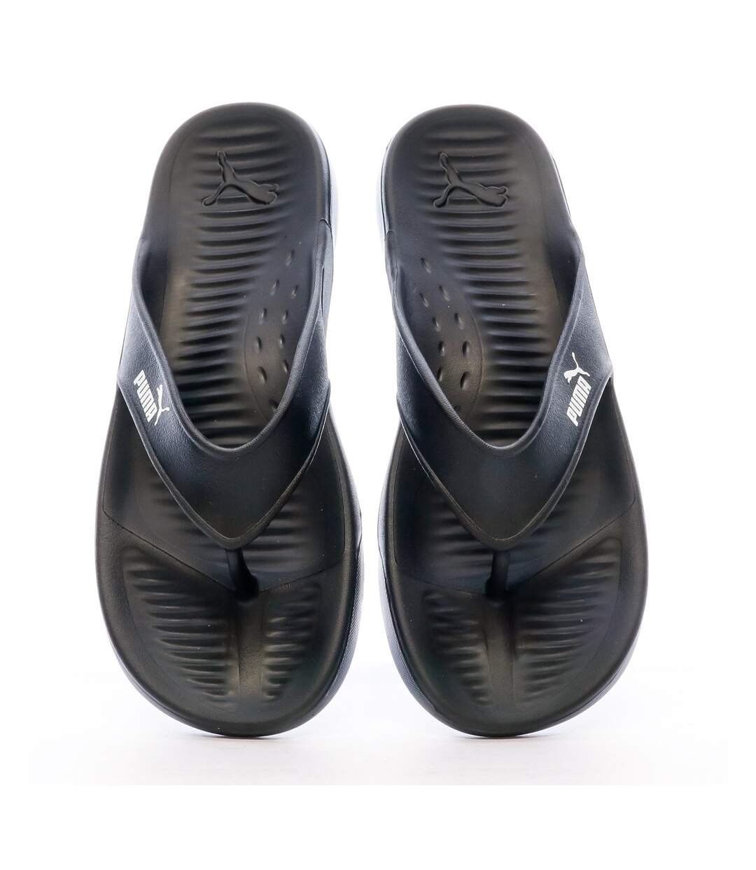Claquettes Noires Homme Puma Aqua Flip
