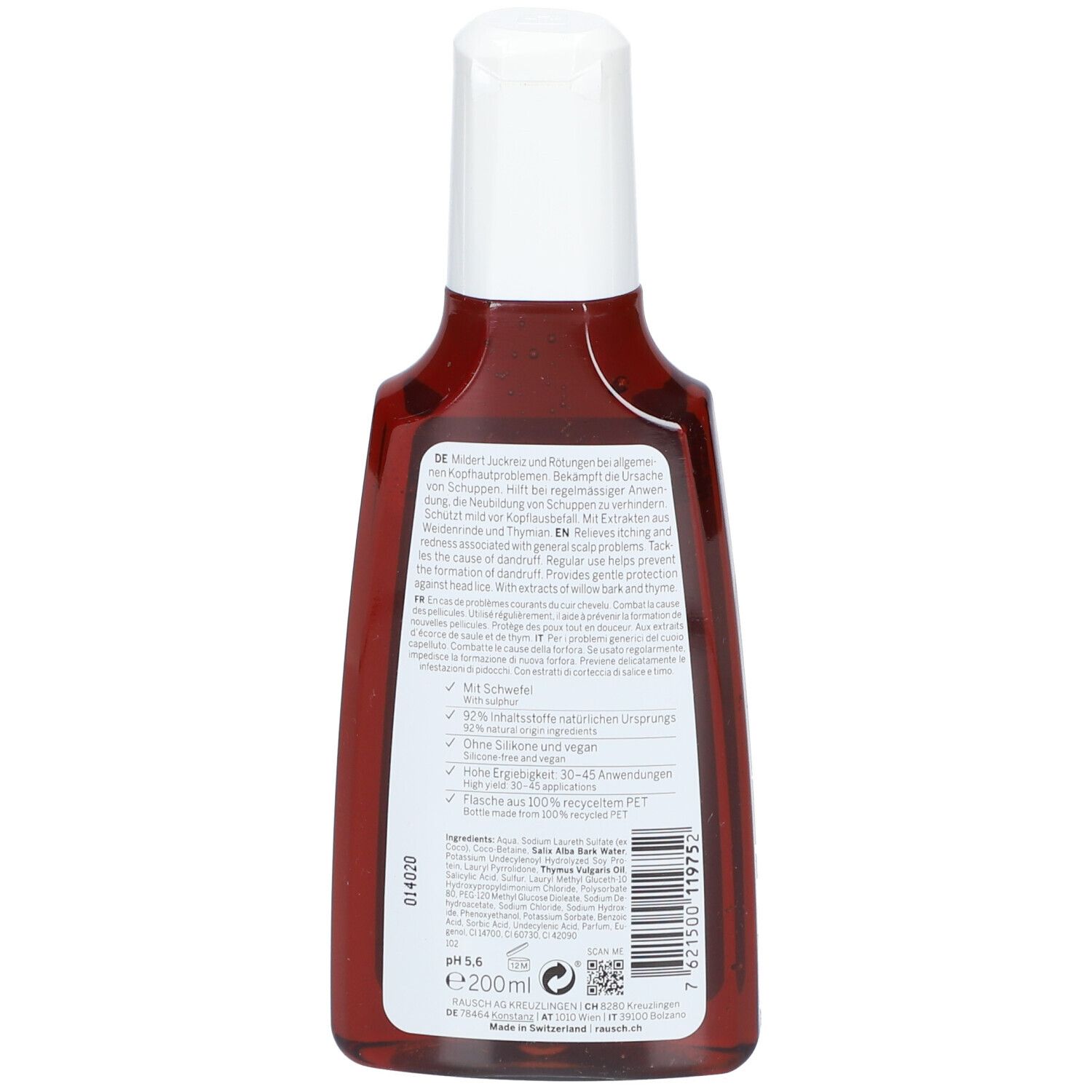 RAUSCH Spezial-Shampoo mit Weidenrinde