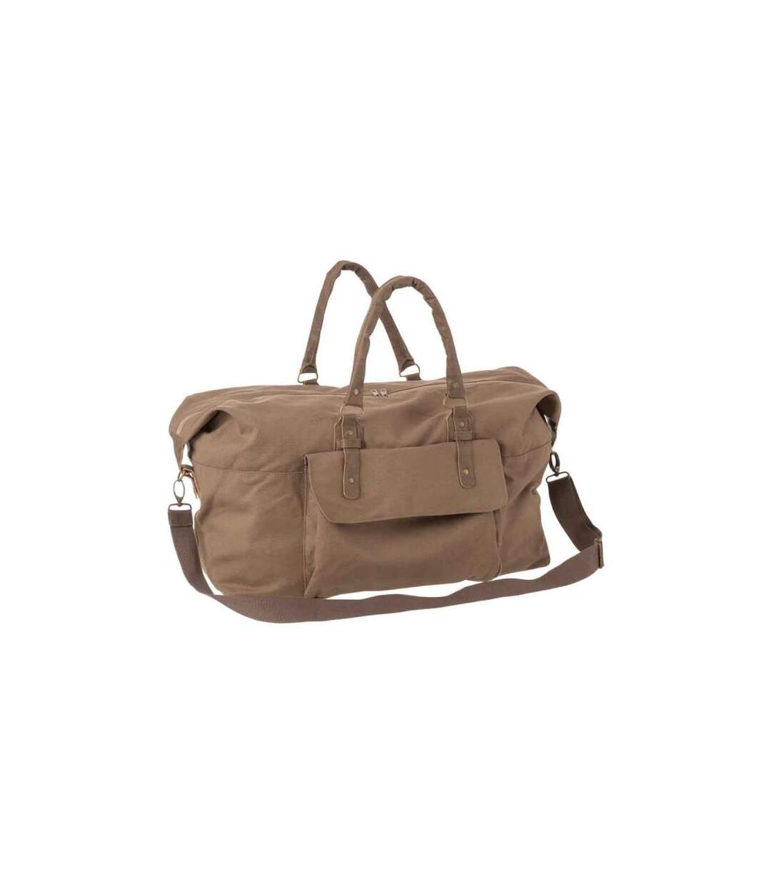 Paris Prix - Sac De Voyage avec Sangle 70cm Marron