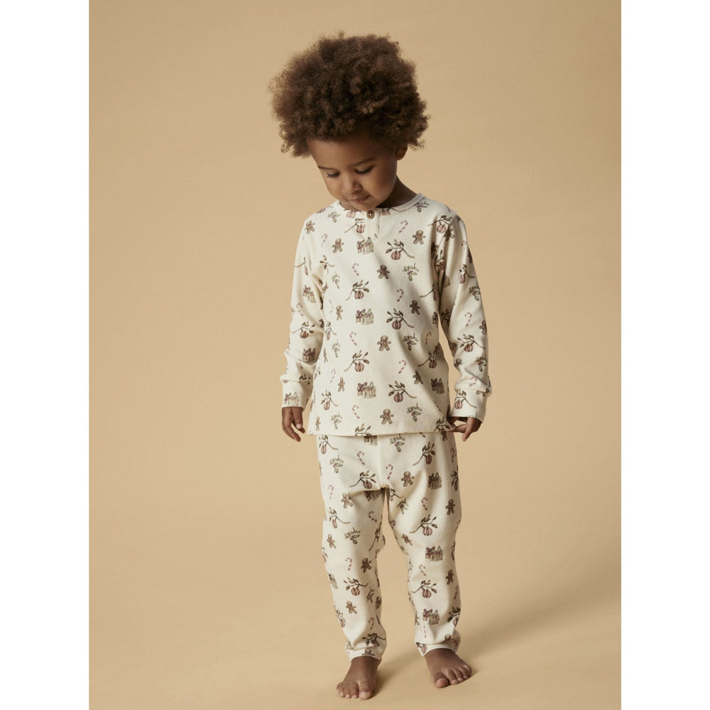Køb Lil’Atelier Jule Nattøj sæt Turtledove Christmas GIT Ls
