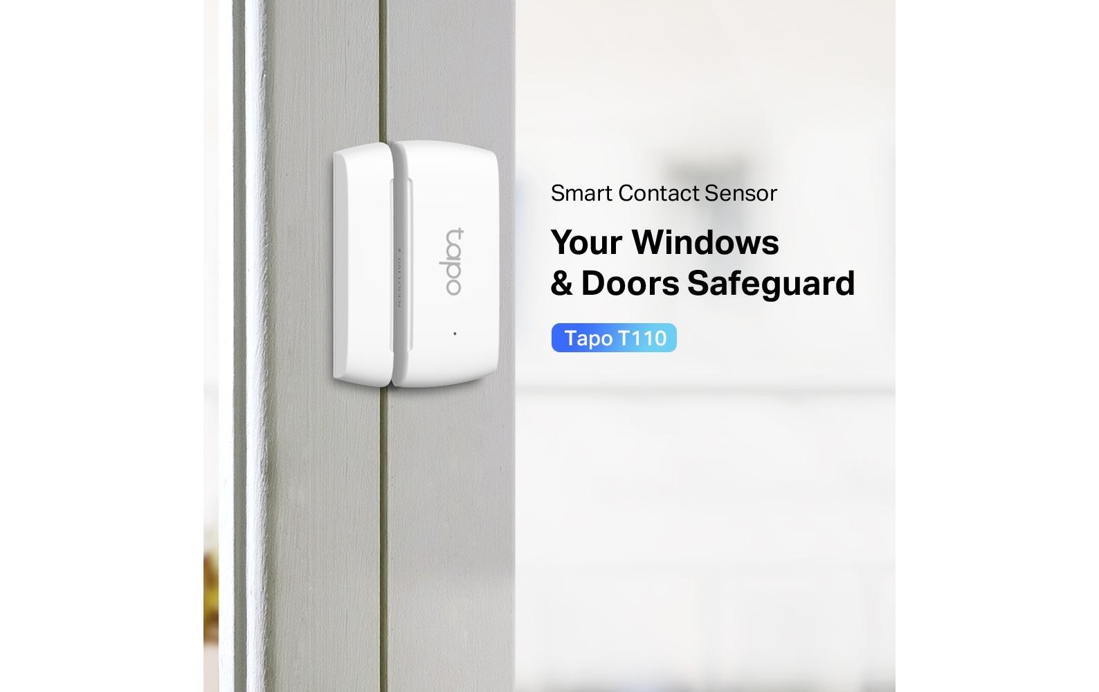 Smart-Kontaktsensor Tapo T11024/7-Erkennung von Türen und Fenstern