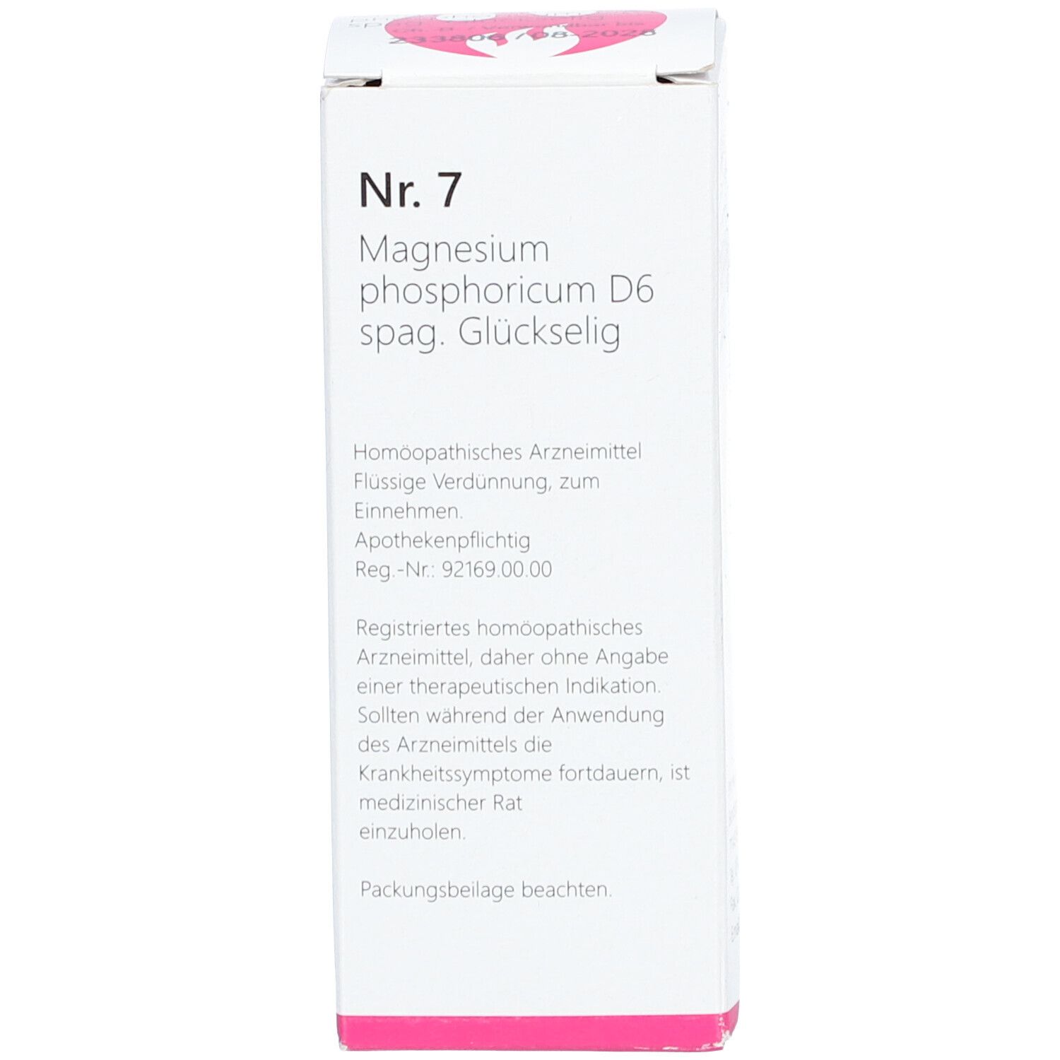 NR 7 MAGNES PHOS D6 SPAG