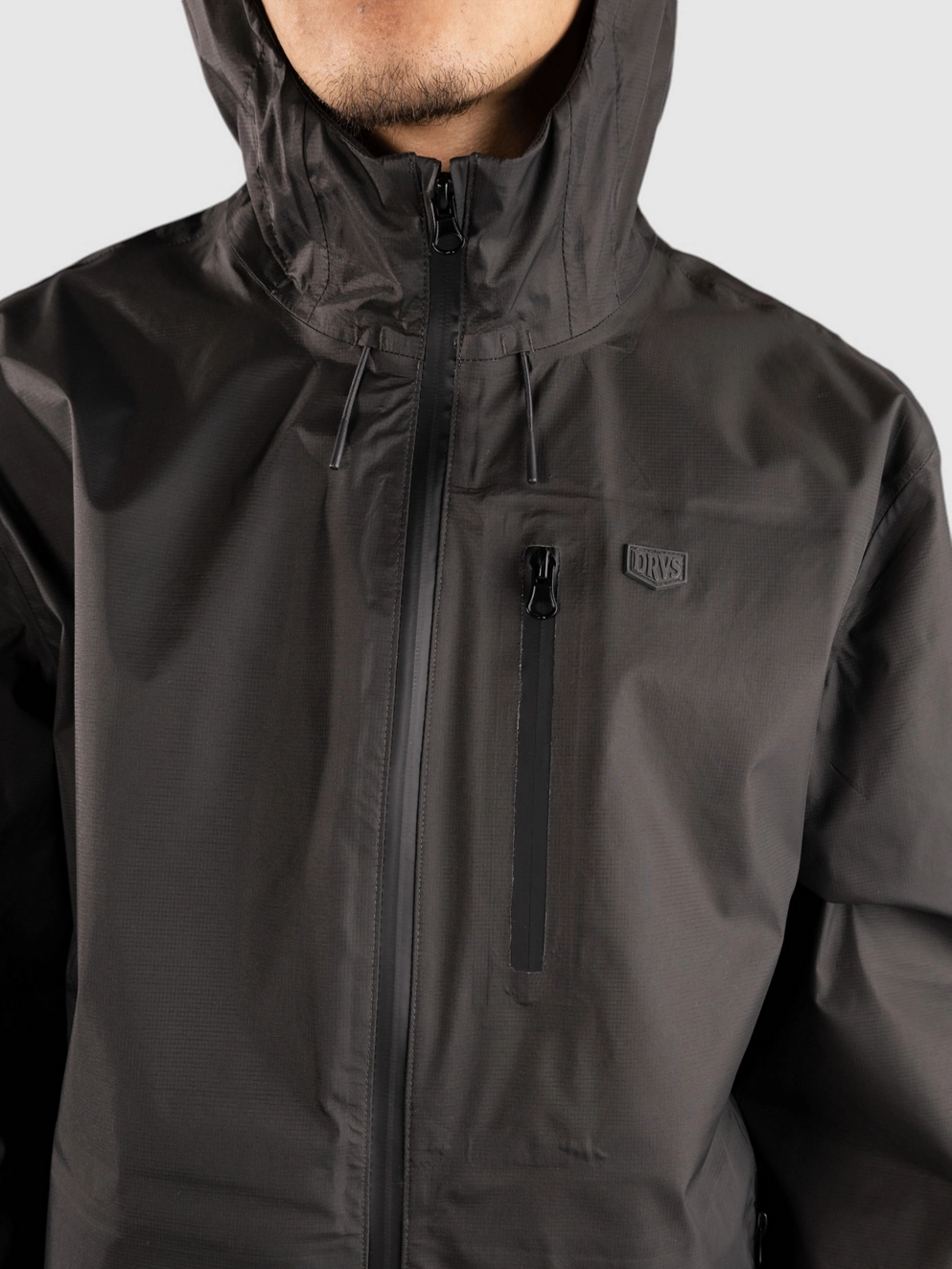 Dravus Tidal Rain Windbreaker black