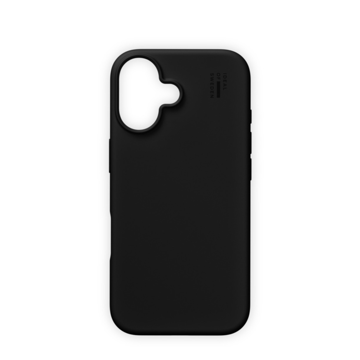 iPhone 16 MagSafe Silikon Hülle Case Recycled (IDSICMS-I2461-01) - Schwarz
