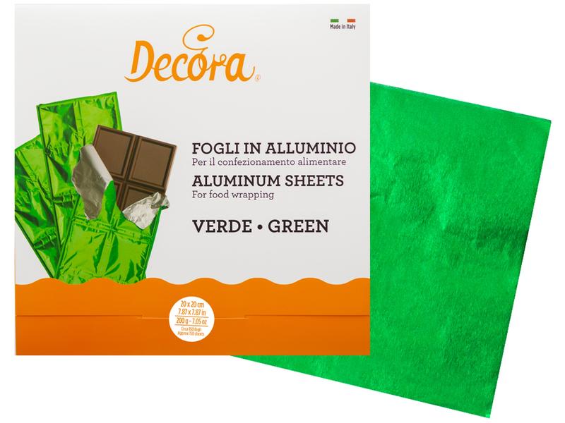 Decora Alufolie 20 cm x 0.2 m, Grün Aluminiumfolie