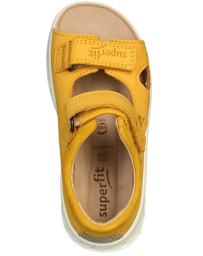 Lauflernsandalen LAGOON mit Zehenschutz in gelb/beige
