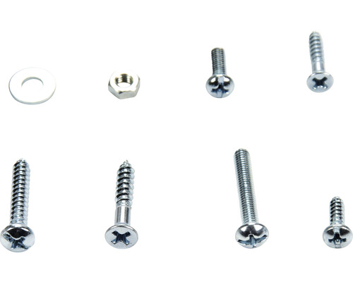 Huishoudelijke schroefassortiment, 150 stuks