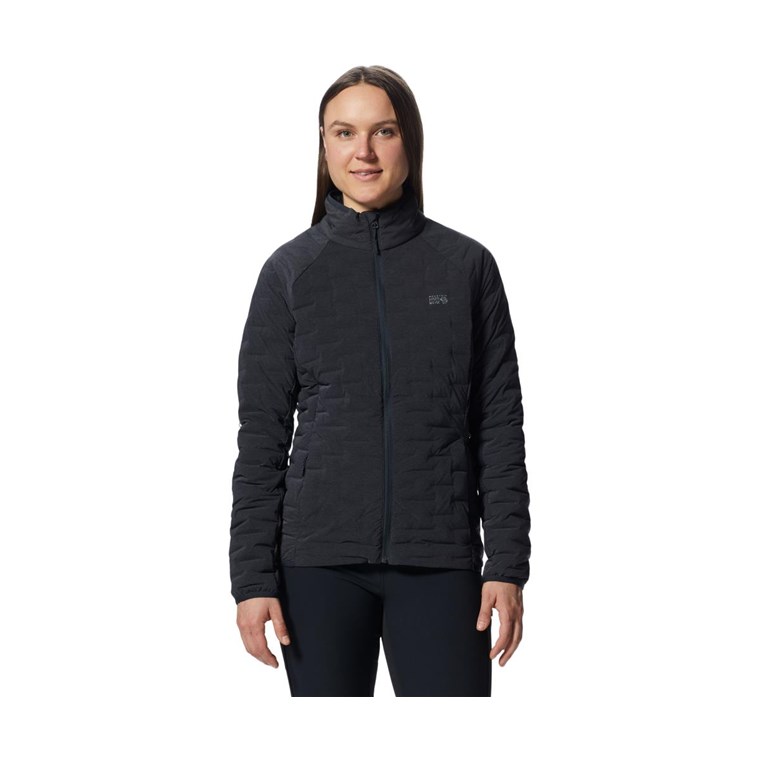 Mountain Hardwear Stretchdown Light Jacket Women Dark Storm Heather