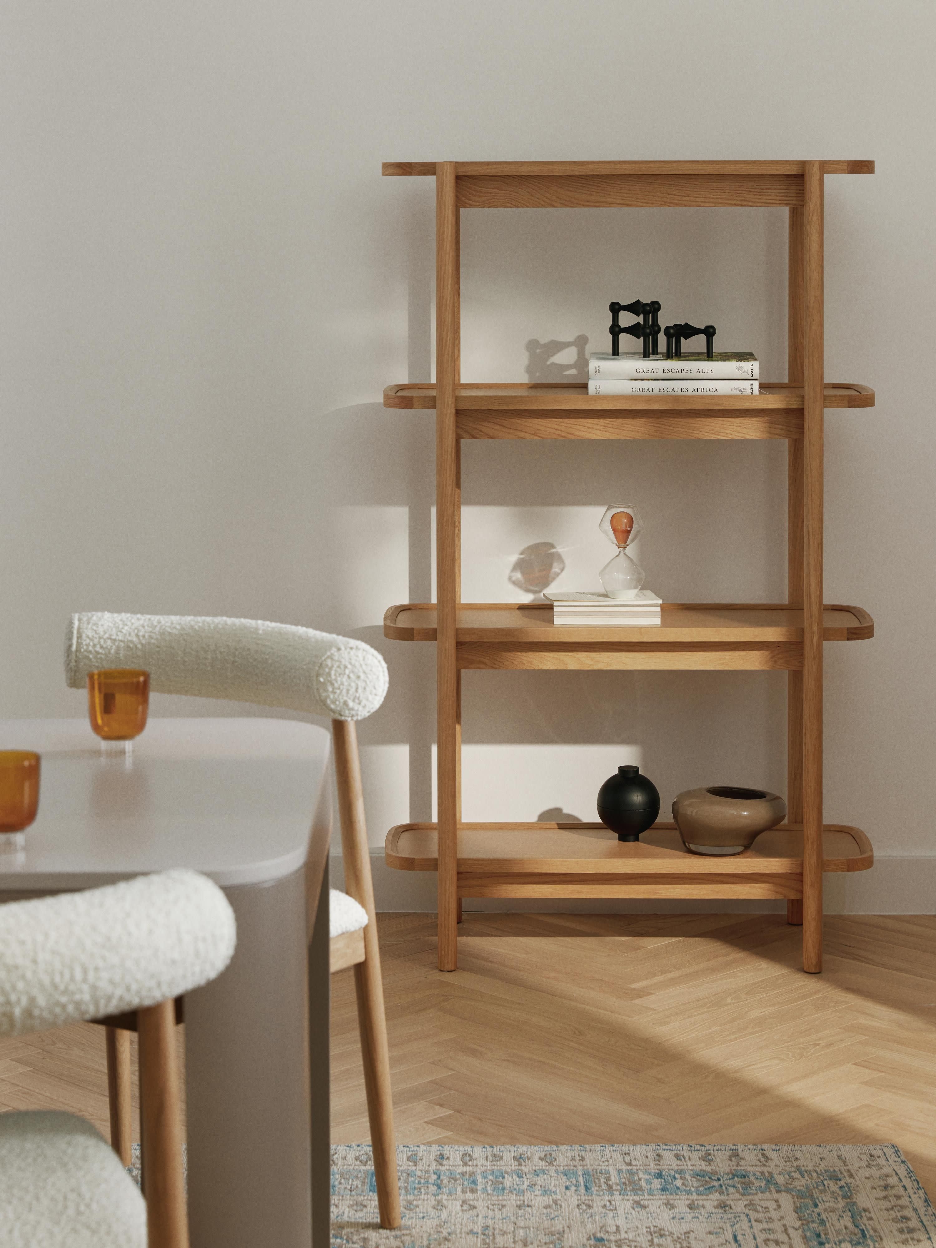 Houten wandkast Libby