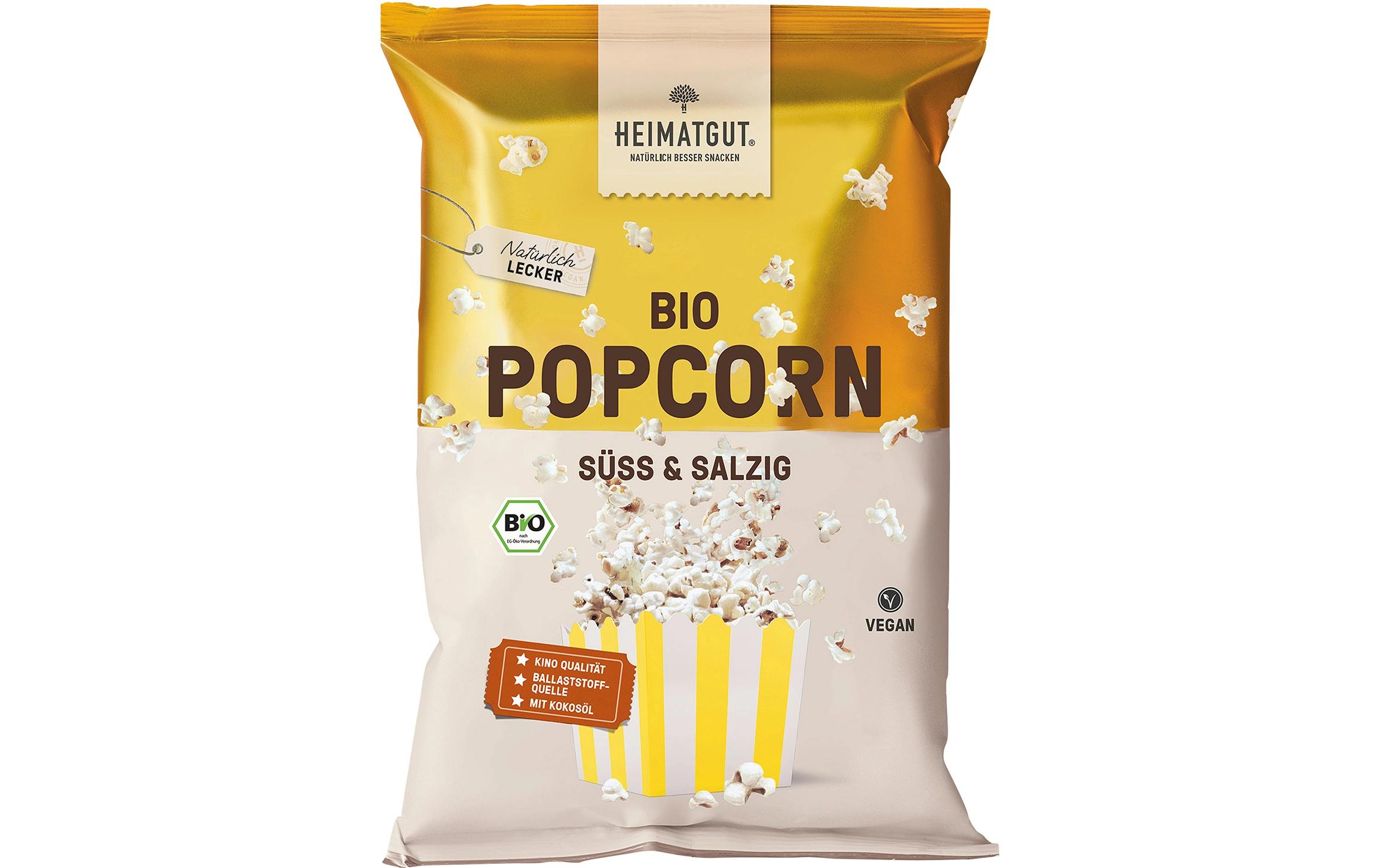 Popcorn Süss & Salzig 90 gBiopopcorn aus Vollkornmais