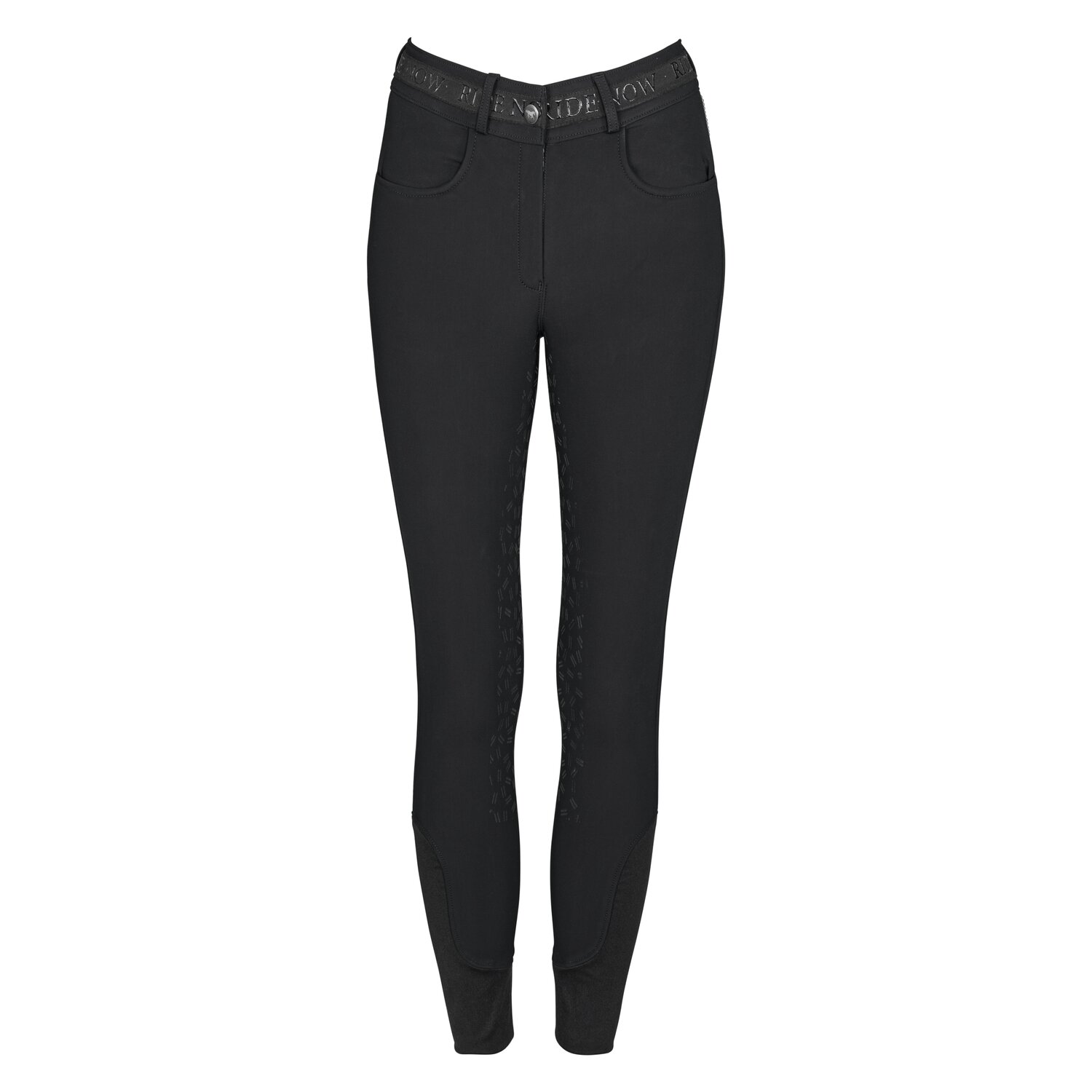 RIDE now Grip-Vollbesatz-Softshell-Reithose  - black - 34