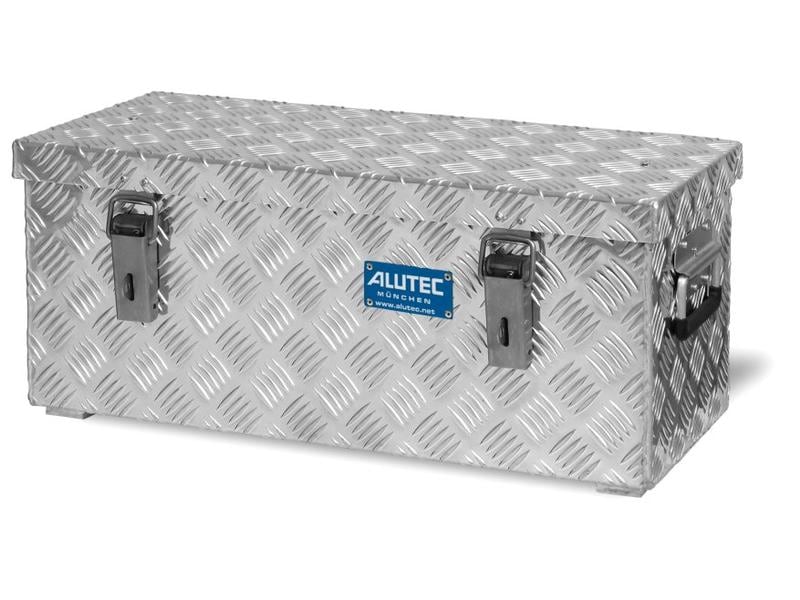 ALUTEC Aluminiumbox Extreme 37, 622 x 275 x 270 mm Transportkiste 37 Liter, zum Verstauen von Werkzeugen und sperrigen Gegenständen
