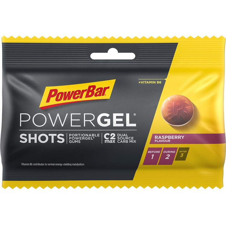 powerbar powergel shots raspberry 653 12450712 onesize