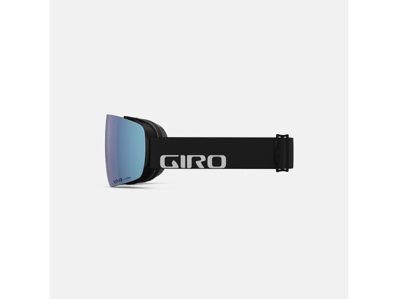 Giro Contour RS Vivid, Unisex, Cylindrisk (flad) linse, Sort, Blå, One size