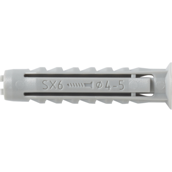 Fischer SX-plug 6x30mm 100 stuks