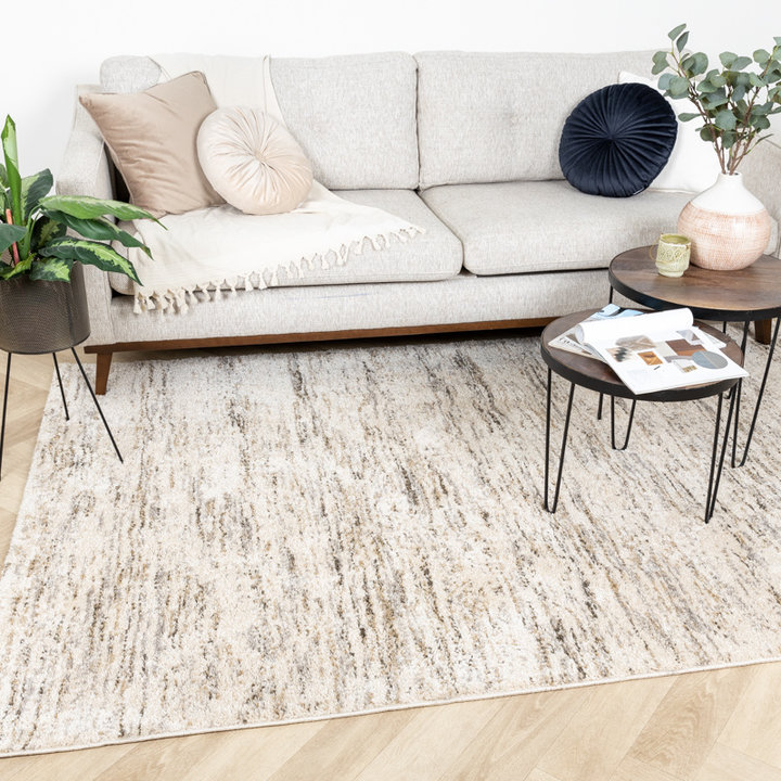 Hoogpolig vloerkleed - Blend Creme | Klassiek