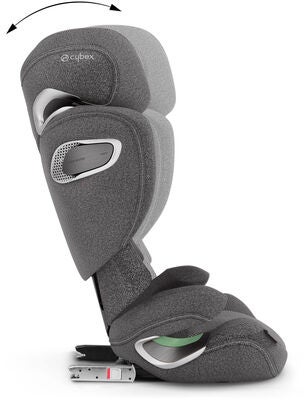 Cybex SOLUTION T i-Fix Plus Bilstol, Sepia Black