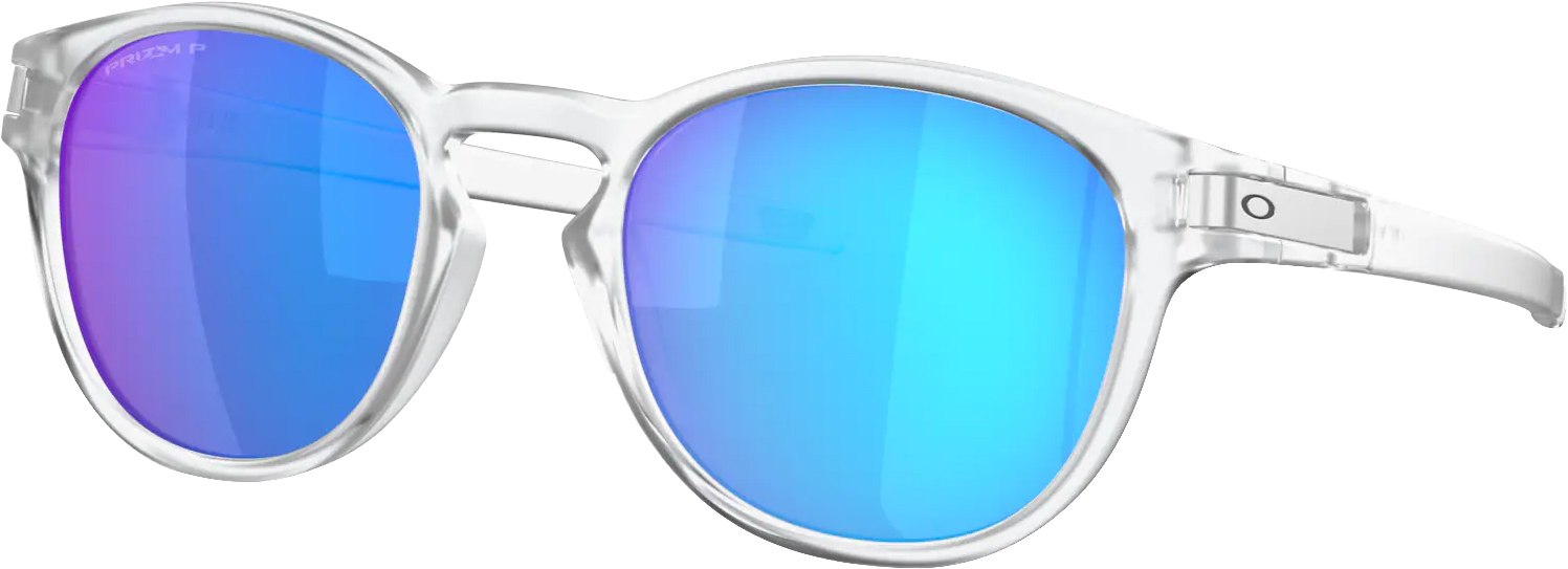 Latch 6553/Matte Clear w/Prizm Sapphire Polarized