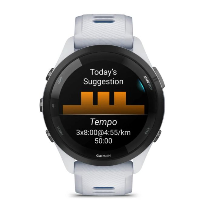 Garmin Unisex Ure Forerunner® 265 Hvid