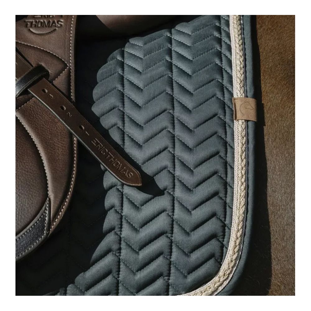Equitheme SOFTY - Tapis mixte bleu petrole