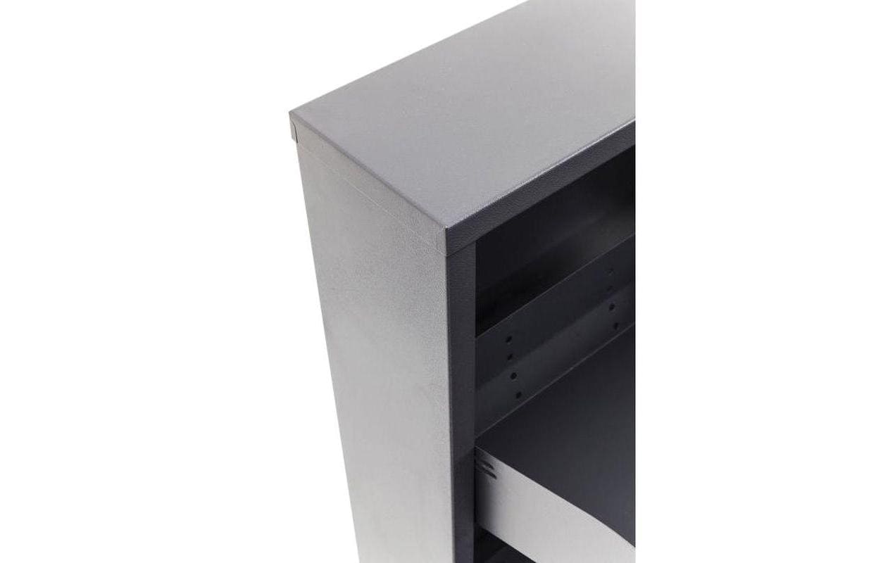 Schuhschrank Caruso 100 x 50 cm, Anthrazit<br>Schuhmöbel