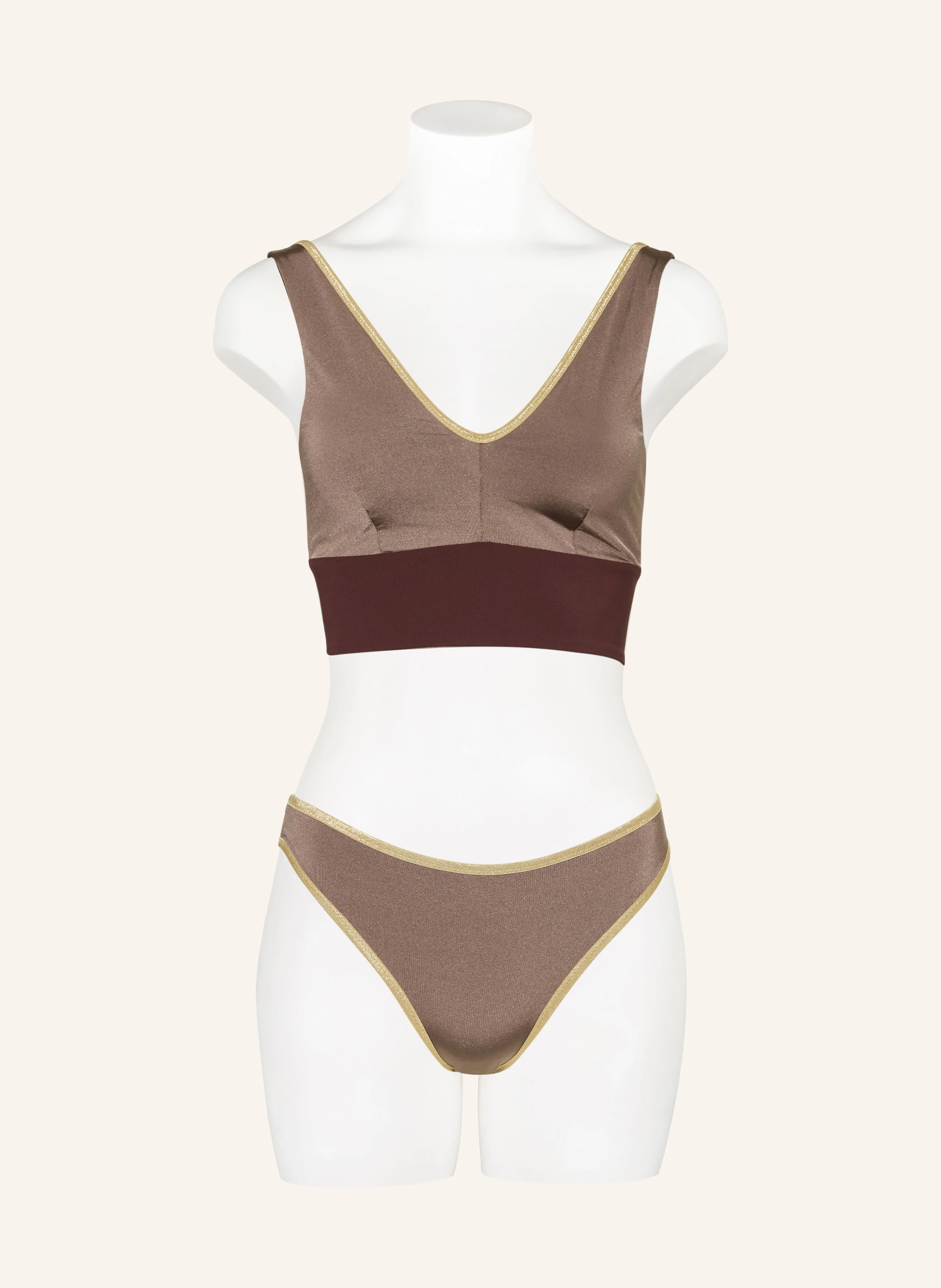 MYMARINI Basic-Bikini-Hose SHINE zum Wenden mit UV-Schutz 50+