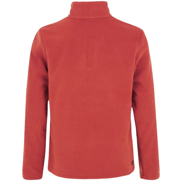 Sweat polaire PROTEST PERFECTY JR 1/4 ZIP TOP BARN RED