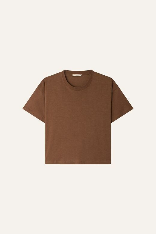SESSUN<br>Camiseta de manga curta e gola redonda TOO