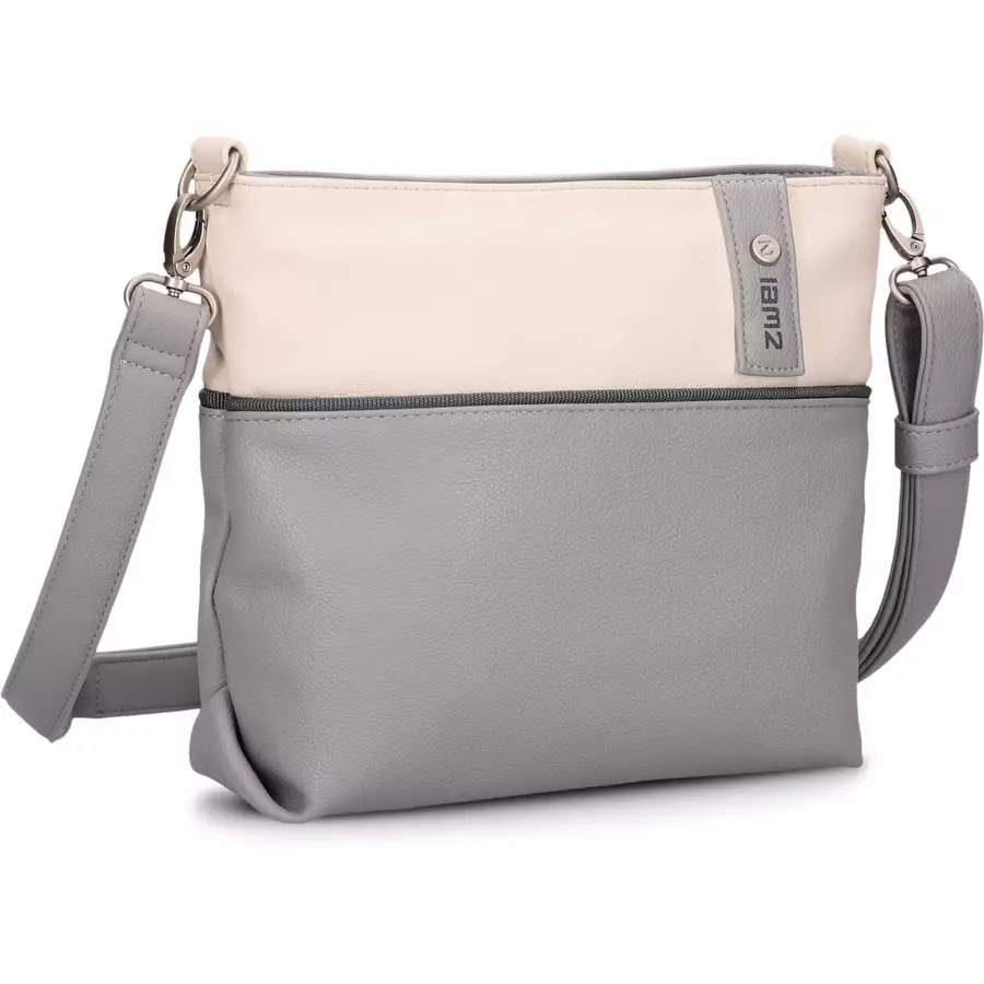 zwei Jana J8 - Schultertasche 27 cm foggy