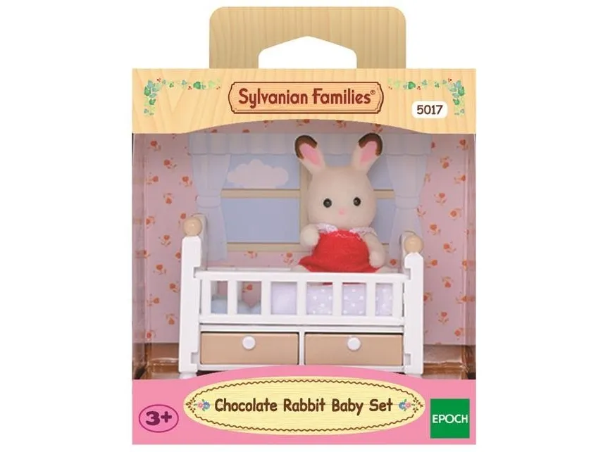 Sylvanian Families Chocolate Rabbit Baby Set