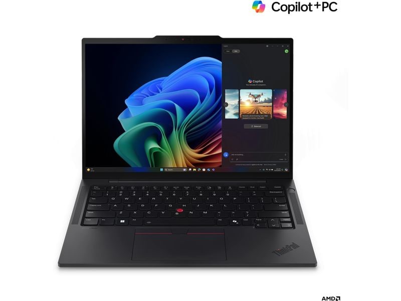 Lenovo Notebook ThinkPad T14s Gen. 6 (AMD), 5G Leichter Business-Laptop mit erweitertem Sicherheitsmanagement