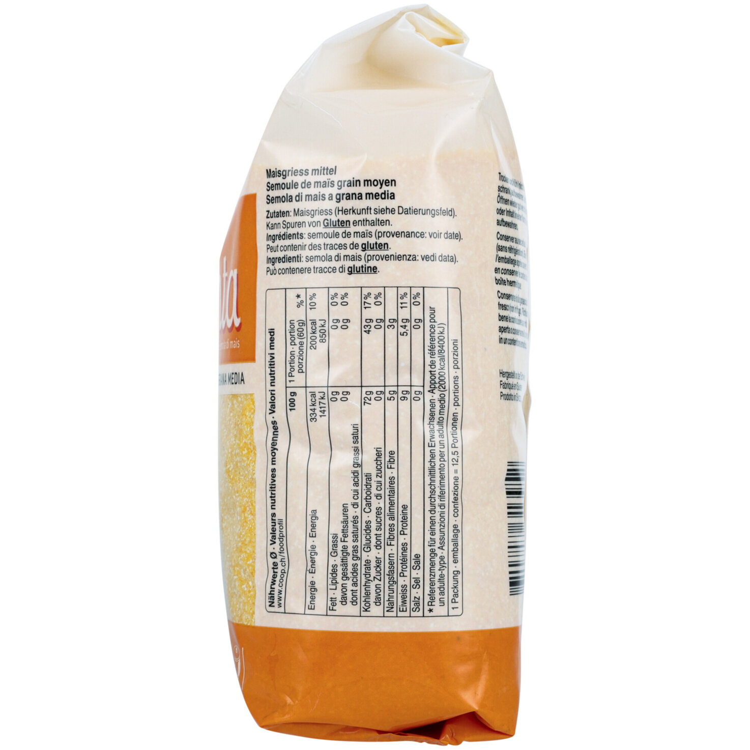 Polenta Maisgriess mittel