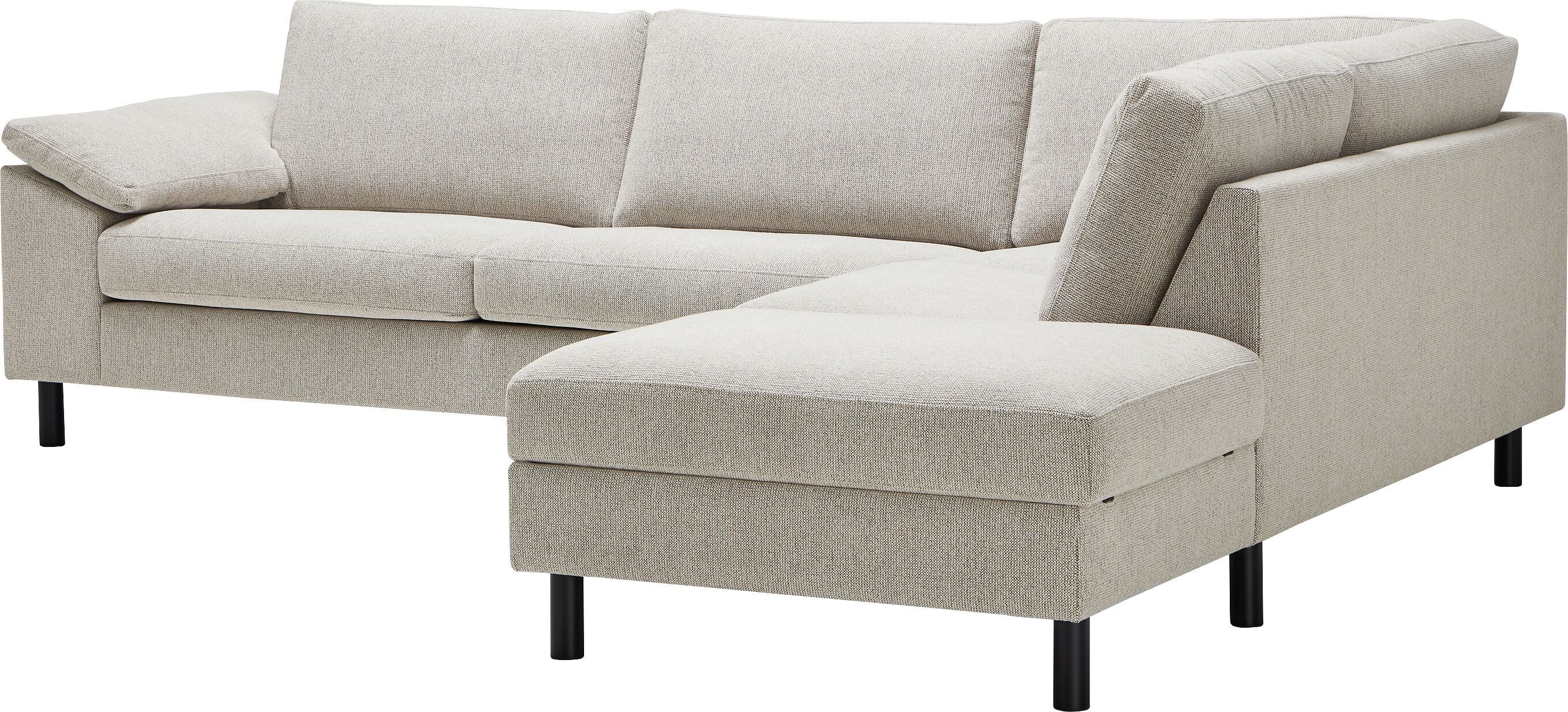 DIENER Ecksofa - Natur / B: 277.0 cm x T: 225.0 cm x H: 81.0 cm