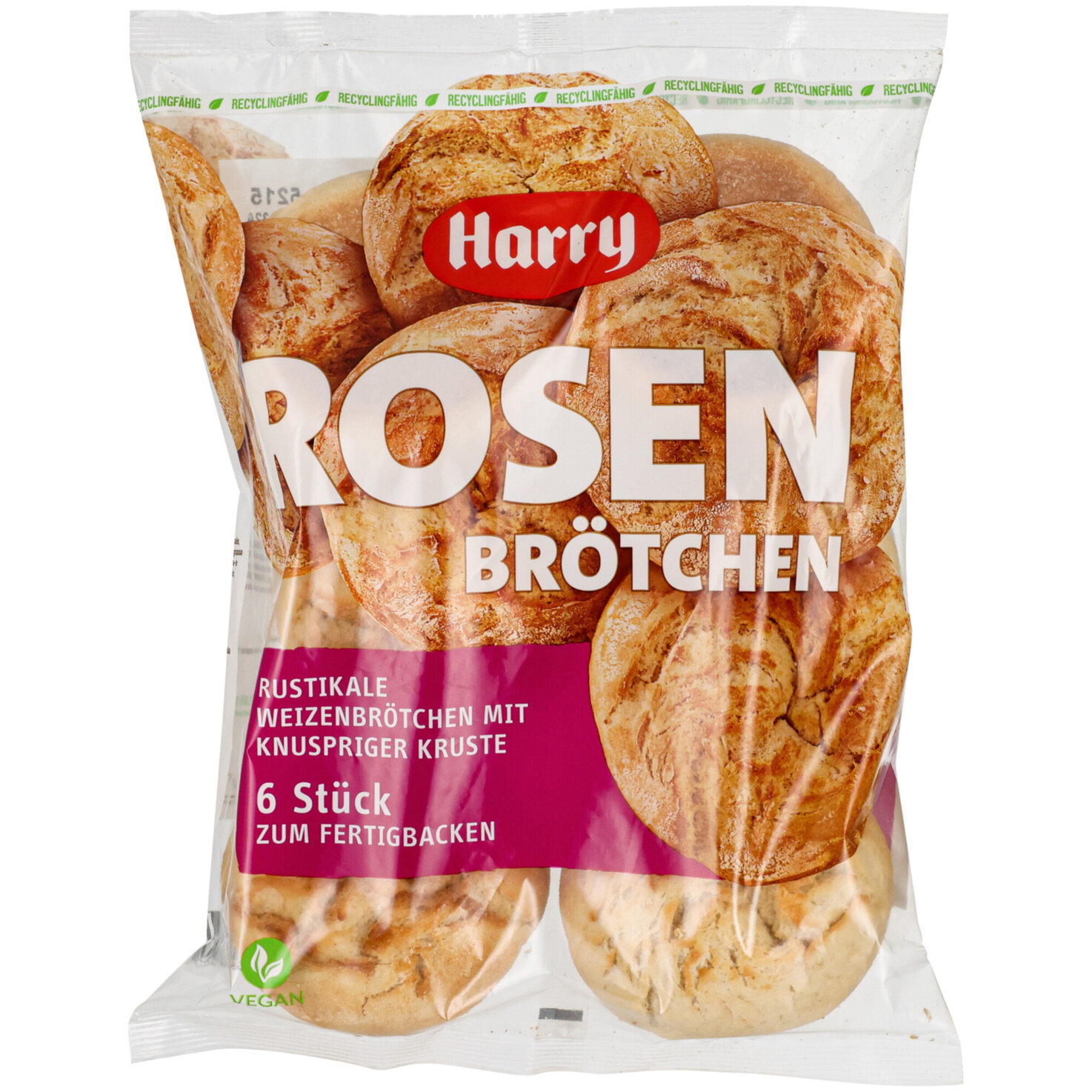 Harry Frischback Rosenbrötchen hell