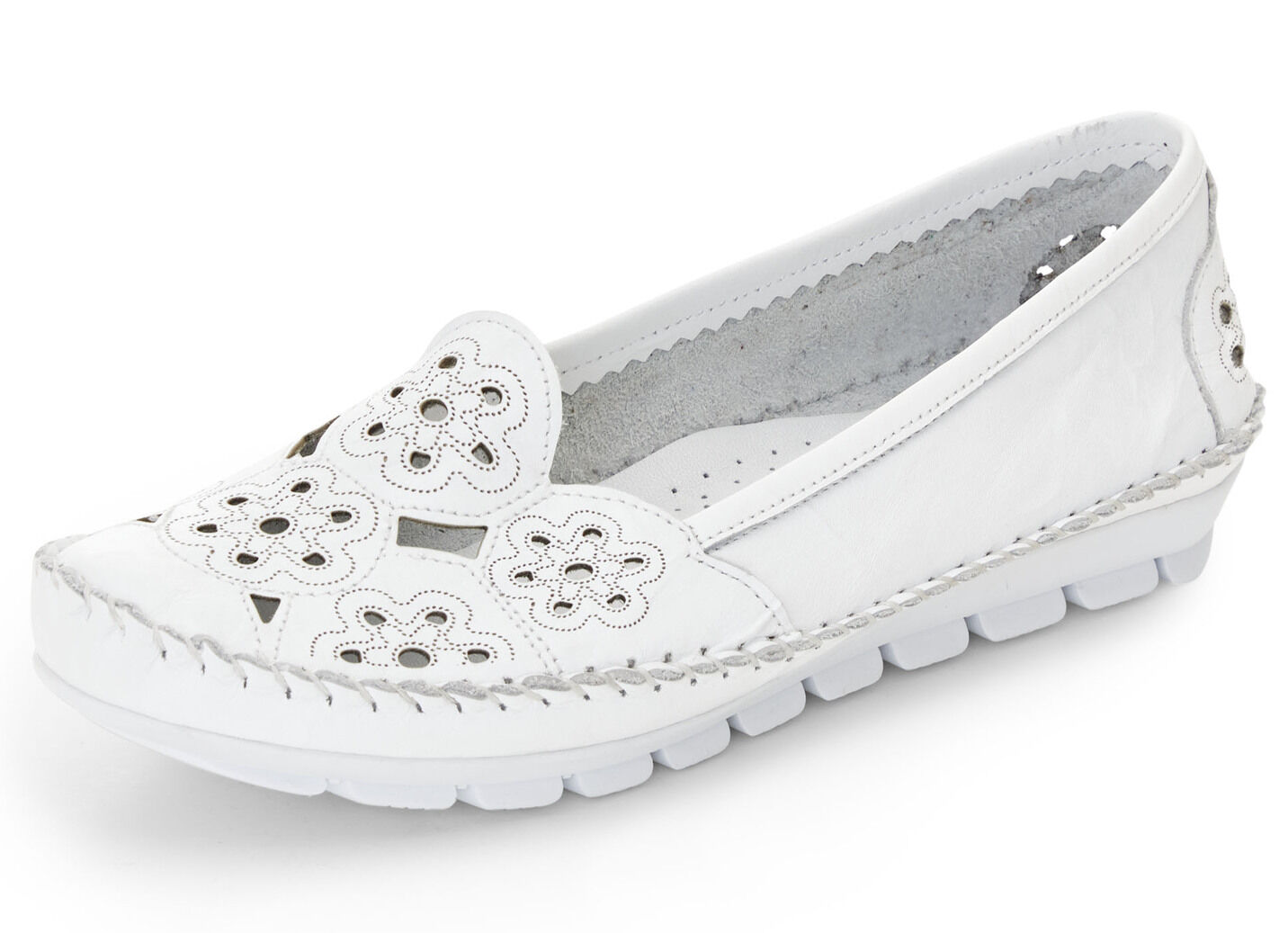 Gemini, leichte Damen-Slipper, Weite G, mit herausnehmbarem Fussbett