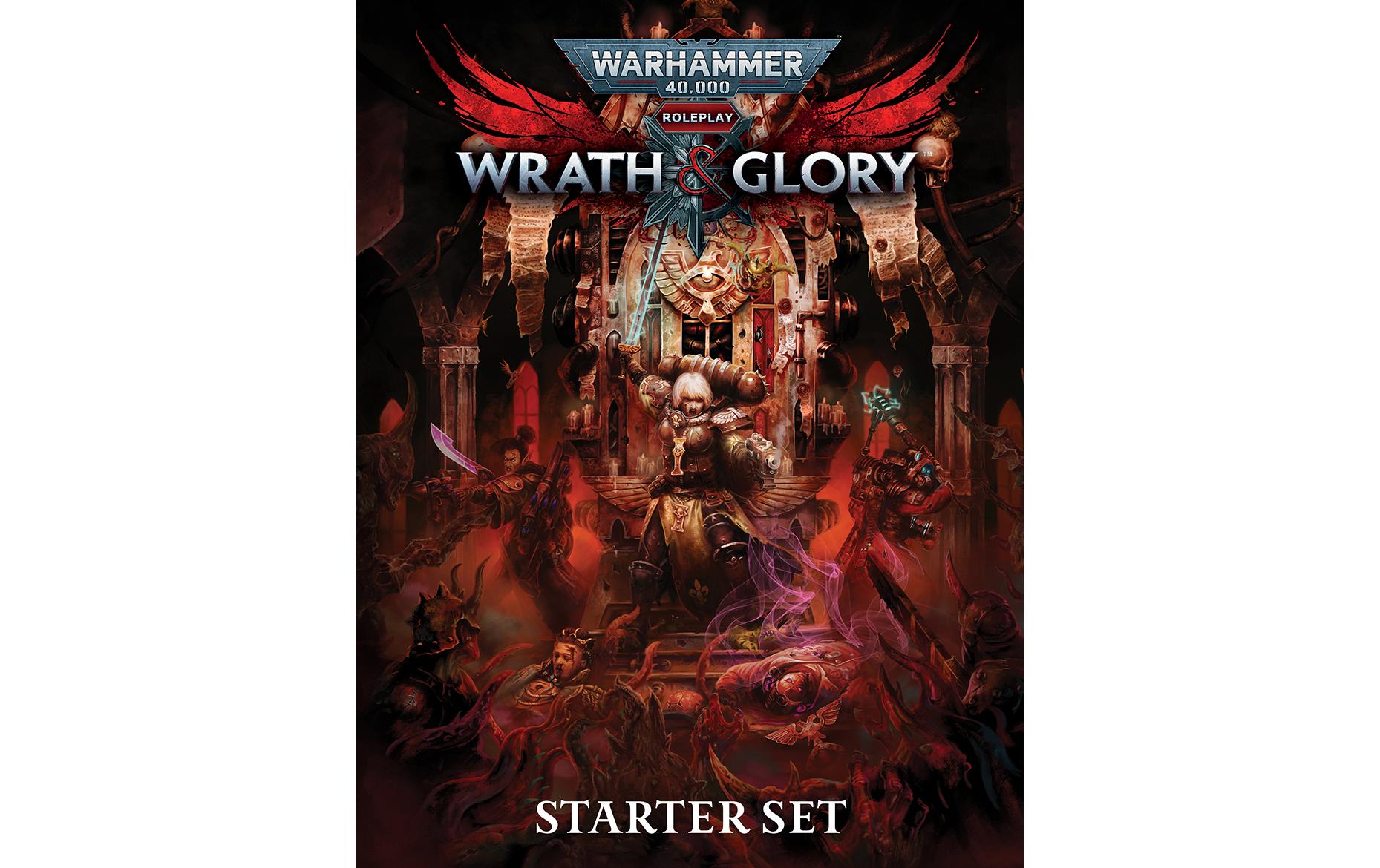 Einsteigerprodukt Warhammer Wrath & Glory: Starter Set -EN-Enthält alles für den Einstieg in Wrath & Glory