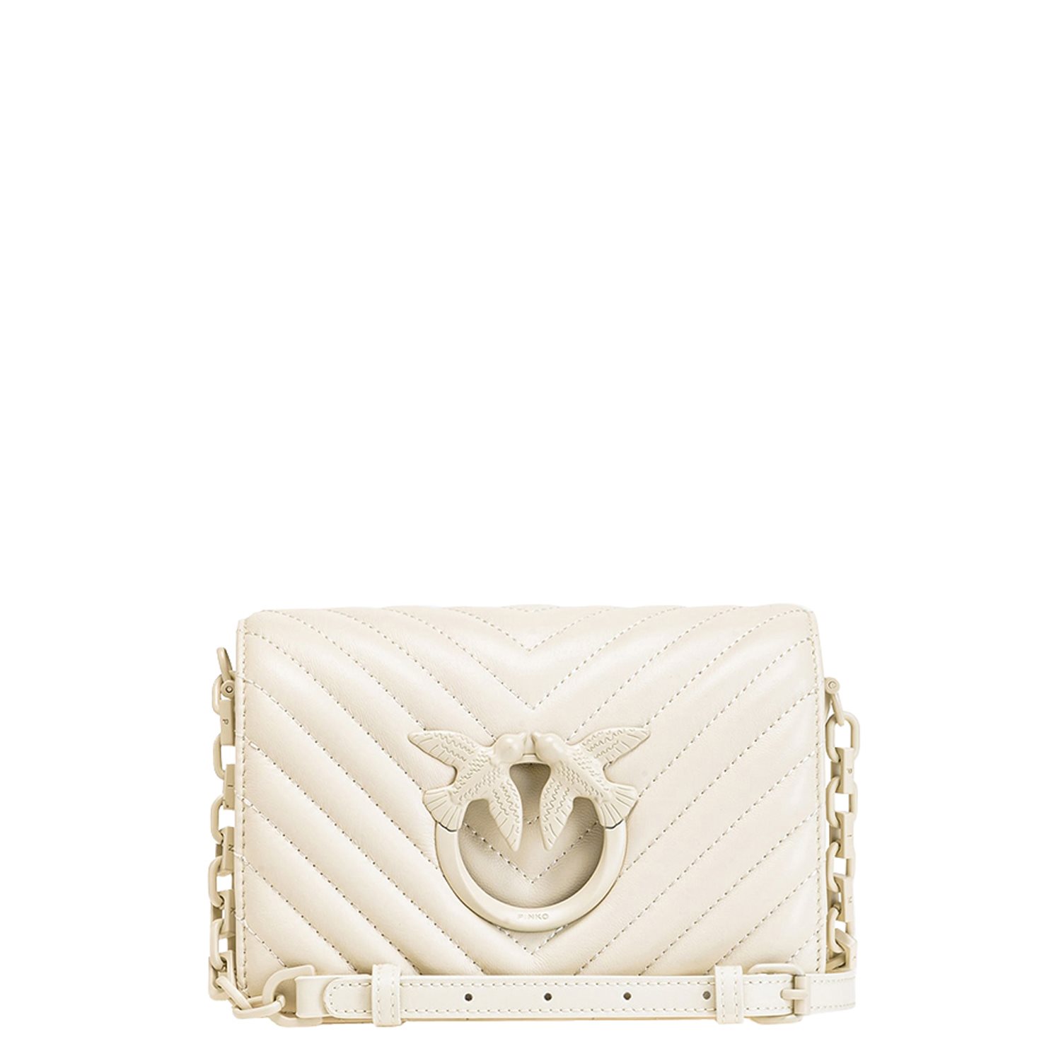 Pinko Love Click Mini CH bianco / bianco/block color