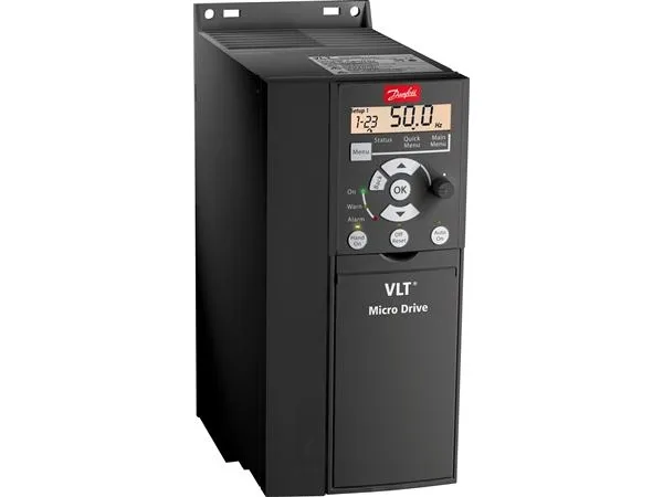 VLT FC51 1-Faset 1,5kW IP20, C1,C2 filter 5,15m, bremsechopper, uden betjeningspanel M2