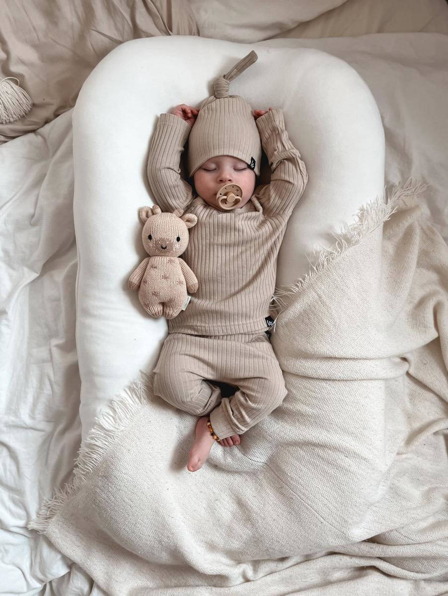Babystyling baby longsleeve beige