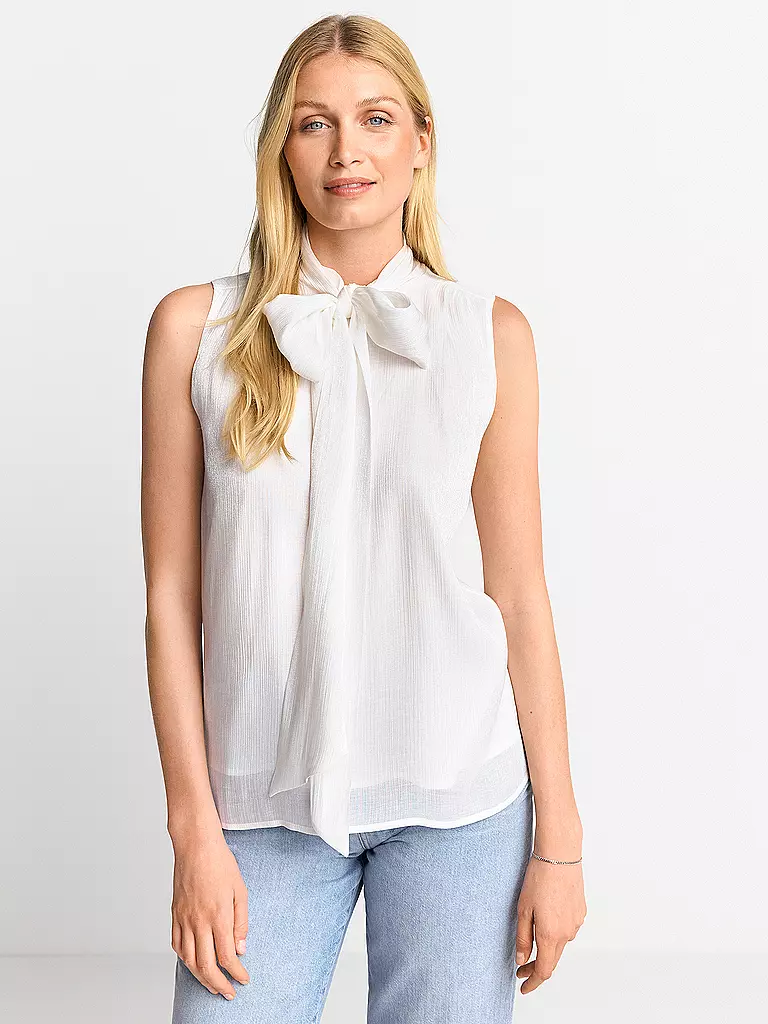 RICH & ROYAL Bluse weiss