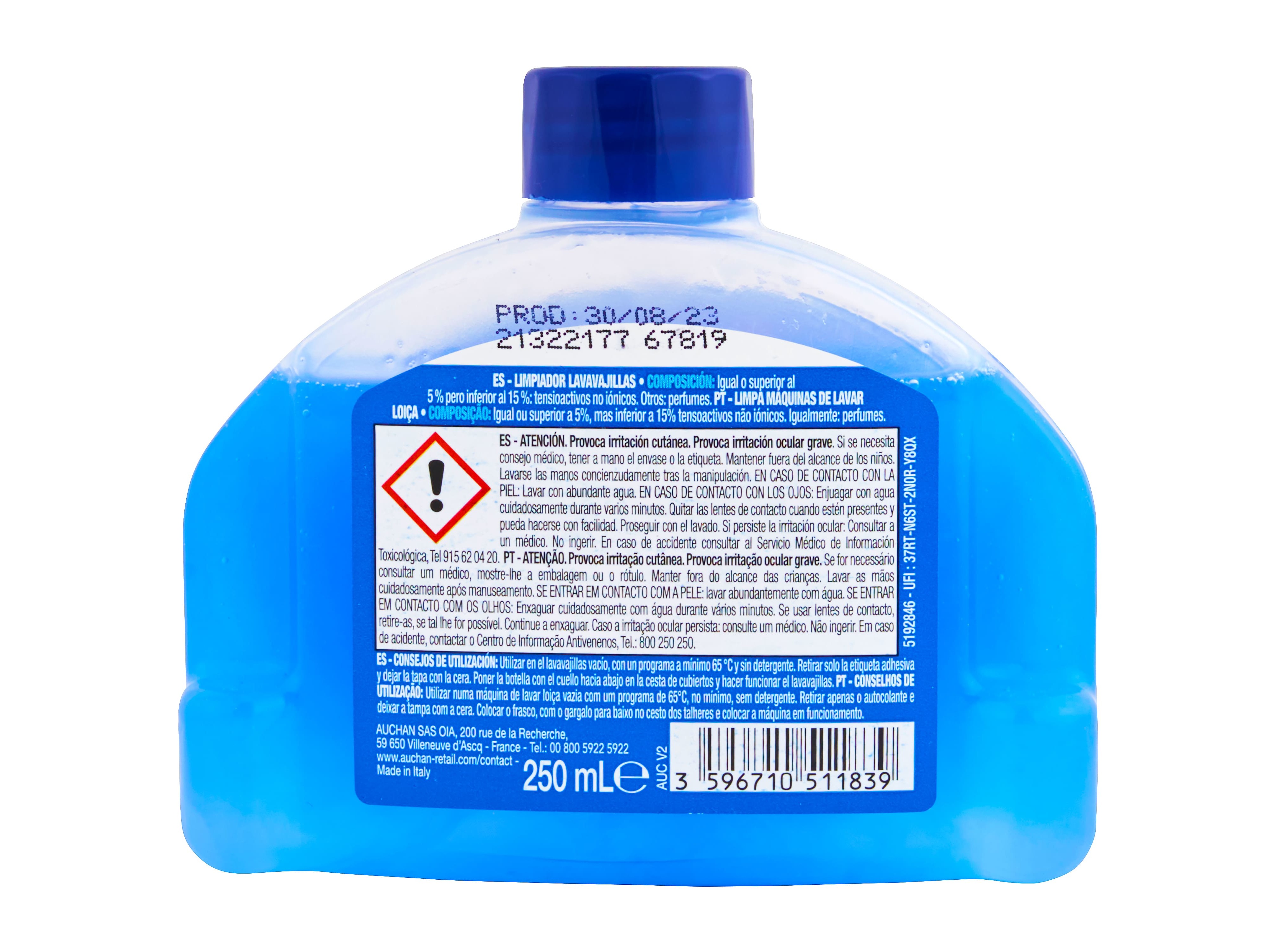 LIMPA MÁQUINA AUCHAN LOIÇA 250ML